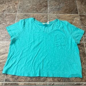 C&C California Aqua Crop Top
